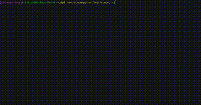 Eval command demonstration
